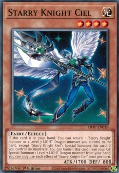 Starry Knight Ciel - Lightning Overdrive (Common) [LIOV-019] Image principale du produit