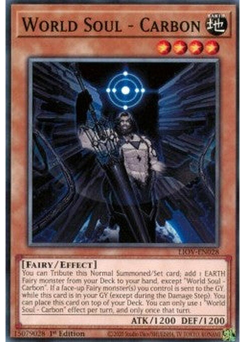 World Soul - Carbon — Lightning Overdrive (LIOV-028) Yu-Gi-Oh! card Image principale du produit