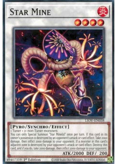 Star Mine — Lightning Overdrive (LIOV-038) Yu-Gi-Oh! card Image principale du produit