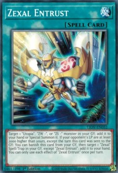 Zexal Entrust - Lightning Overdrive (Common) [LIOV-052] Image principale du produit