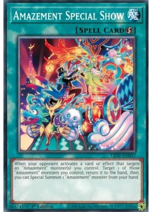 Amazement Special Show — Lightning Overdrive (LIOV-057) Yu-Gi-Oh! card Image principale du produit