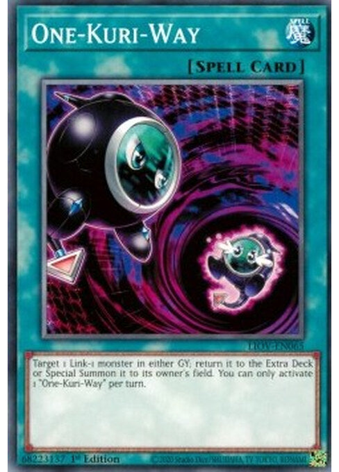 One-Kuri-Way — Lightning Overdrive (LIOV-065) Yu-Gi-Oh! card Image principale du produit