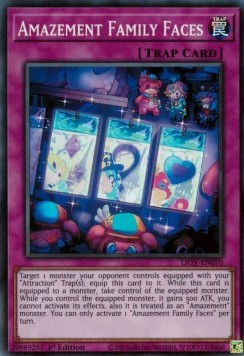 Amazement Family Faces - Lightning Overdrive (Super Rare) [LIOV-070] Hoofdafbeelding