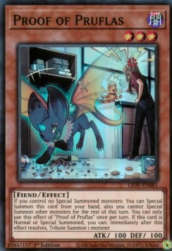 Proof of Pruflas - Lightning Overdrive (Super Rare) [LIOV-081] Hoofdafbeelding