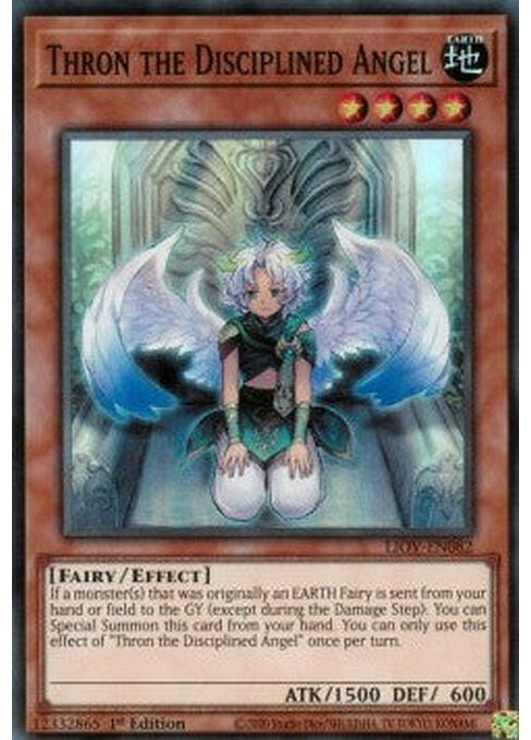 Thron the Disciplined Angel — Lightning Overdrive (LIOV-082) Yu-Gi-Oh! card Image principale du produit