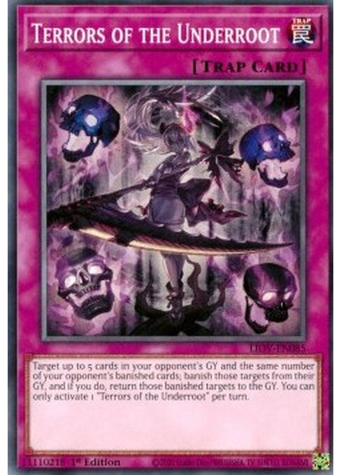 Terrors of the Underroot — Lightning Overdrive (LIOV-085) Yu-Gi-Oh! card Image principale du produit