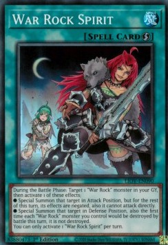 War Rock Spirit - Lightning Overdrive (Super Rare) [LIOV-090] Hover Image