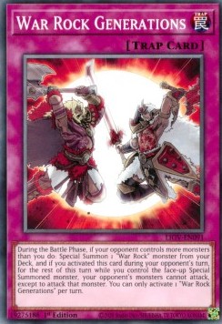 War Rock Generations - Lightning Overdrive (Common) [LIOV-091] Image principale du produit