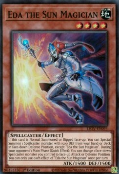 Eda the Sun Magician - Lightning Overdrive (Super Rare) [LIOV-093] Immagine principale del prodotto