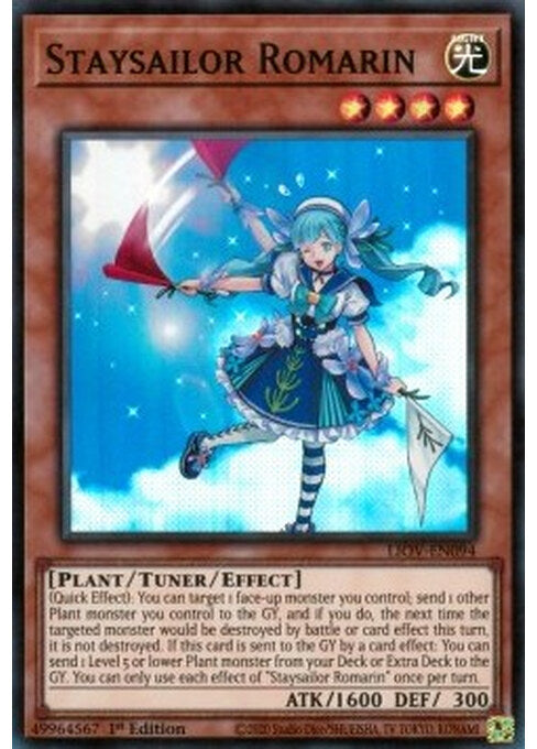 Staysailor Romarin — Lightning Overdrive (LIOV-094) Yu-Gi-Oh! card Image principale du produit