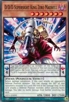 D/D/D Supersight King Zero Maxwell - Lightning Overdrive (Common) [LIOV-095] Image principale du produit