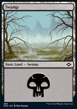 Swamp (V.3) - Modern Horizons 2: Extras (Land) [XMH2-486] Hoofdafbeelding