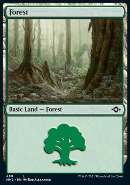 Forest (V.1) - Modern Horizons 2: Extras (Land) [XMH2-489] Hoofdafbeelding