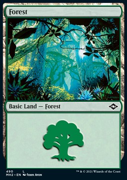 Forest (V.3) - Modern Horizons 2: Extras (Land) [XMH2-490] Hoofdafbeelding