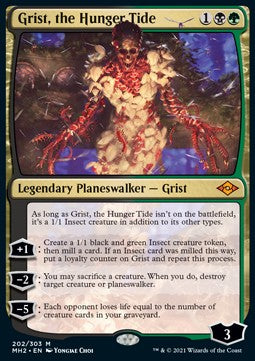 Grist, the Hunger Tide - Modern Horizons 2 (Mythic) [MH2-202] Hoofdafbeelding