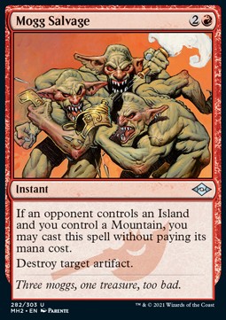 Mogg Salvage (V.1) - Modern Horizons 2 (Uncommon) [MH2-282] Immagine principale del prodotto