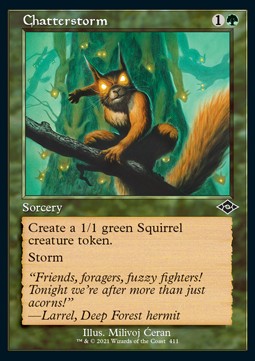 Chatterstorm (V.1) - Modern Horizons 2: Extras (Common) [XMH2-411] Main image