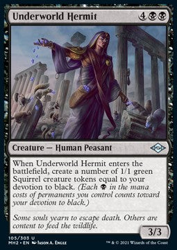 Underworld Hermit - Modern Horizons 2 (Uncommon) [MH2-105] Immagine principale del prodotto