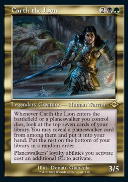 Carth the Lion (V.1) - Modern Horizons 2: Extras (Rare) [XMH2-418] Hauptbild
