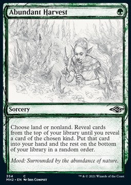 Abundant Harvest - Modern Horizons 2: Extras (Common) [XMH2-354] Hover Image