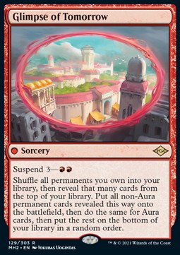 Glimpse of Tomorrow - Modern Horizons 2 (Rare) [MH2-129] Main image