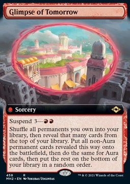 Glimpse of Tomorrow (V.3) - Modern Horizons 2: Extras (Rare) [XMH2-458] Hover Image