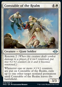 Constable of the Realm - Modern Horizons 2 (Uncommon) [MH2-10] Hover Image