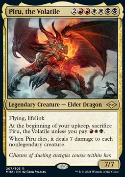 Piru, the Volatile - Modern Horizons 2 (Rare) [MH2-207] Main image