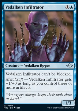 Vedalken Infiltrator - Modern Horizons 2 (Uncommon) [MH2-73] Hauptbild