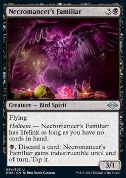 Necromancer's Familiar - Modern Horizons 2 (Uncommon) [MH2-94] Hoofdafbeelding