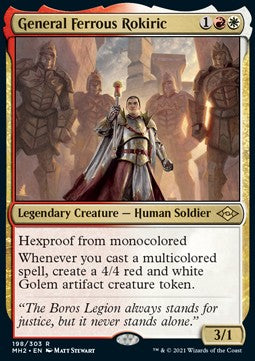 General Ferrous Rokiric - Modern Horizons 2 (Rare) [MH2-198] Hover Image