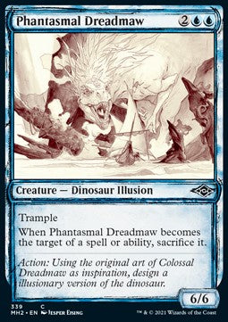 Phantasmal Dreadmaw - Modern Horizons 2: Extras (Common) [XMH2-339] Main image