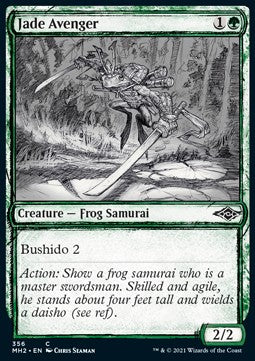 Jade Avenger - Modern Horizons 2: Extras (Common) [XMH2-356] Hover Image