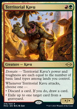 Territorial Kavu - Modern Horizons 2 (Rare) [MH2-216] Hover Image