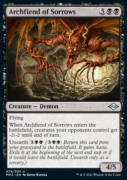 Archfiend of Sorrows - Modern Horizons 2 (Uncommon) [MH2-74] Hauptbild