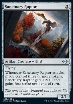 Sanctuary Raptor - Modern Horizons 2 (Uncommon) [MH2-233] Hauptbild
