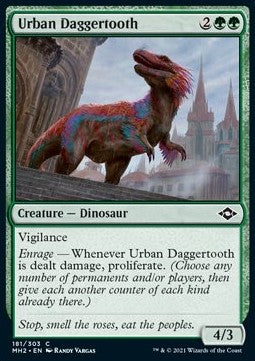 Urban Daggertooth - Modern Horizons 2 (Common) [MH2-181] Hover Image