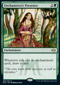 Enchantress's Presence (V.1) - Modern Horizons 2 (Rare) [MH2-283] Hover Image