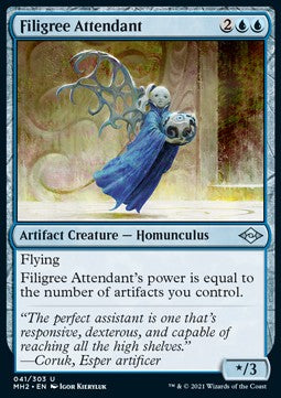 Filigree Attendant - Modern Horizons 2 (Uncommon) [MH2-41] Immagine principale del prodotto
