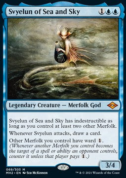 Svyelun of Sea and Sky - Modern Horizons 2 (Mythic) [MH2-69] Hoofdafbeelding