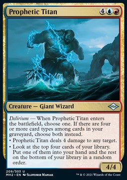 Prophetic Titan - Modern Horizons 2 (Uncommon) [MH2-209] Hauptbild