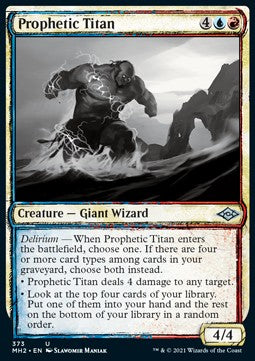 Prophetic Titan - Modern Horizons 2: Extras (Uncommon) [XMH2-373] Hauptbild