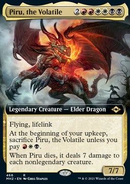 Piru, the Volatile (V.3) - Modern Horizons 2: Extras (Rare) [XMH2-466] Main image