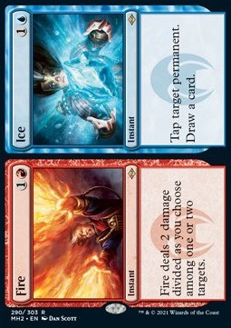 Fire // Ice (V.1) - Modern Horizons 2 (Rare) [MH2-290] Hauptbild