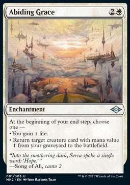 Abiding Grace - Modern Horizons 2 (Uncommon) [MH2-1] Hover Image