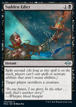 Sudden Edict - Modern Horizons 2 (Uncommon) [MH2-100] Hauptbild