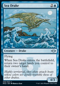 Sea Drake (V.1) - Modern Horizons 2 (Uncommon) [MH2-268] Immagine principale del prodotto