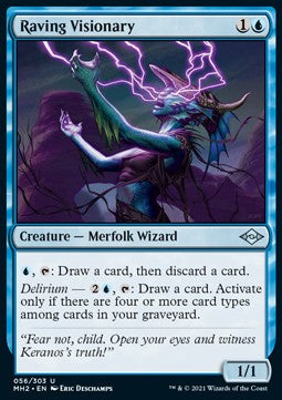 Raving Visionary - Modern Horizons 2 (Uncommon) [MH2-56] Immagine principale del prodotto