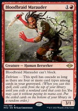 Bloodbraid Marauder - Modern Horizons 2 (Rare) [MH2-116] Hauptbild