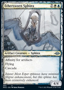 Ethersworn Sphinx - Modern Horizons 2: Extras (Uncommon) [XMH2-364] Hoofdafbeelding